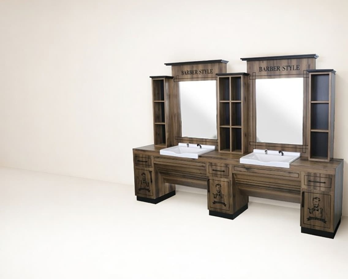 Erkek Kuaför Tezgahı